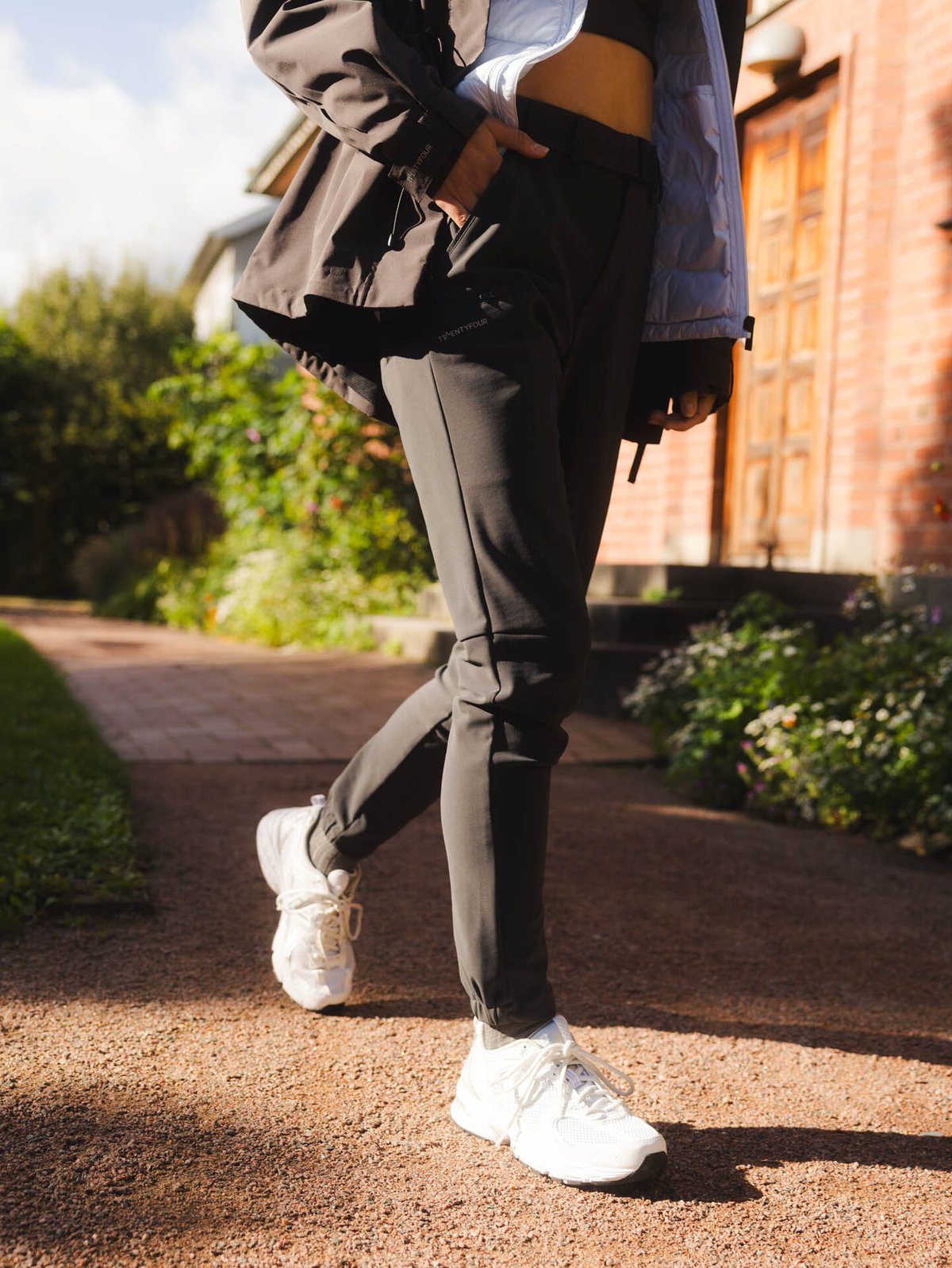 Twentyfour Nina Highwaist Bukse Skyggesort