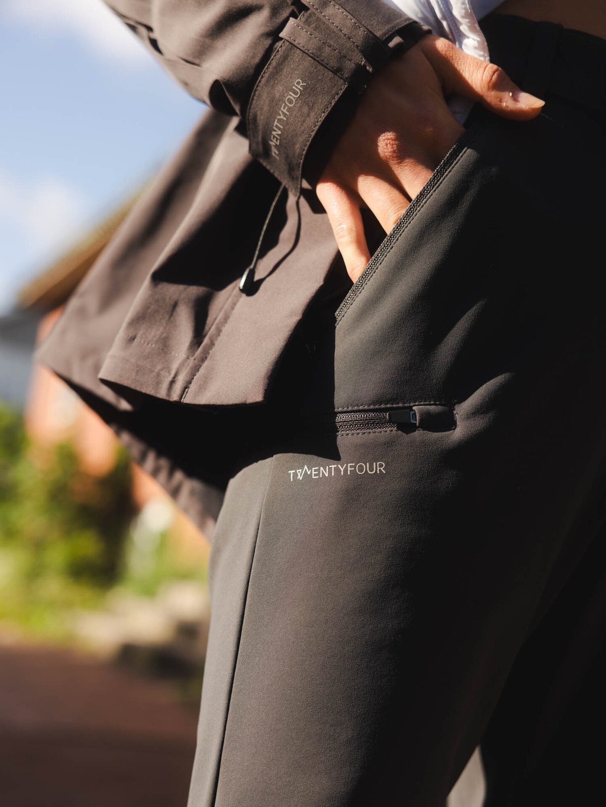 Twentyfour Nina Highwaist Bukse Skyggesort