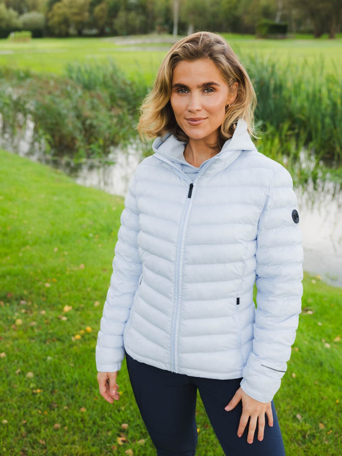 Twentyfour Nina CloMax Jakke Isblå