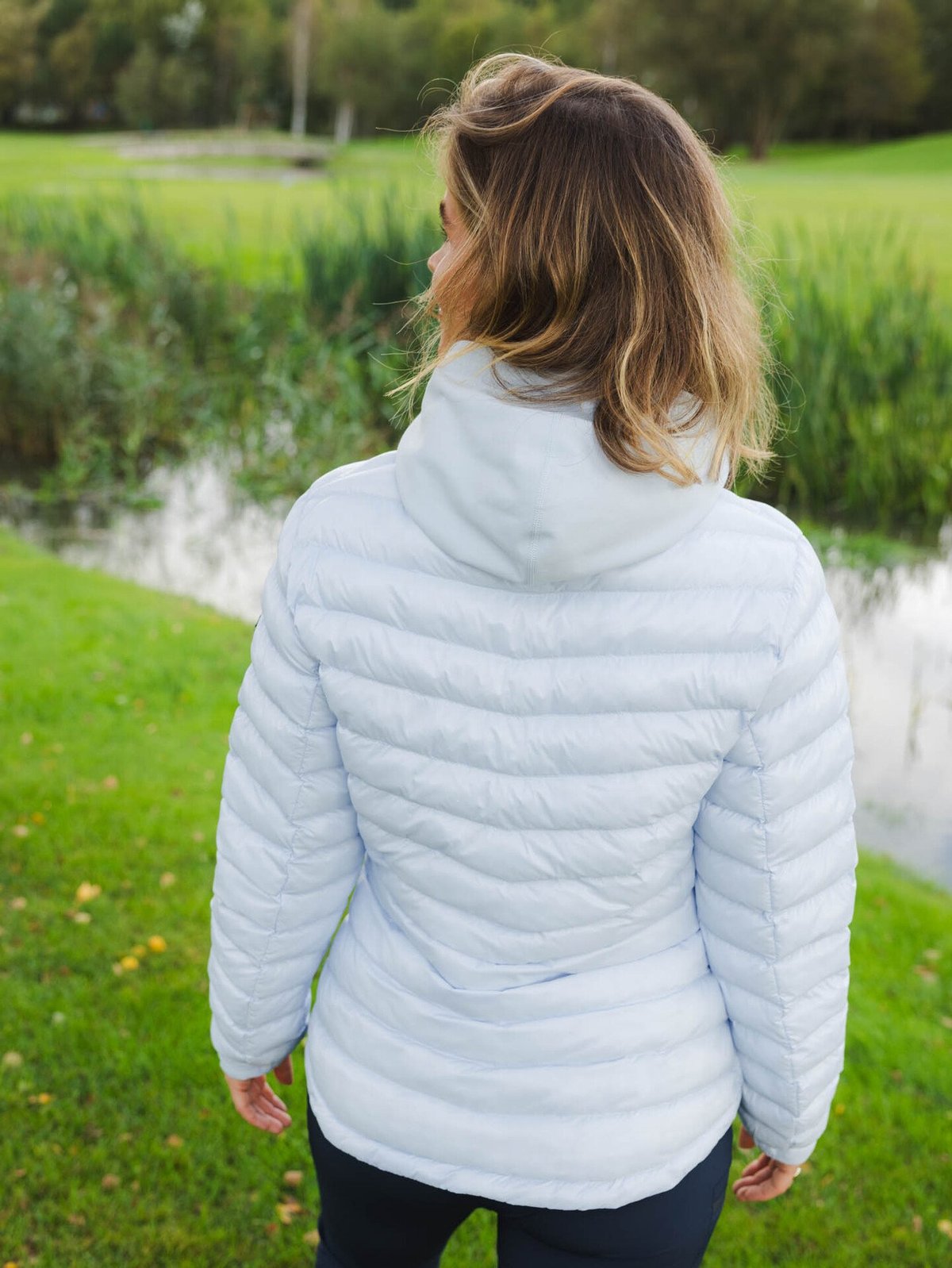 Twentyfour Nina CloMax Jakke Isblå