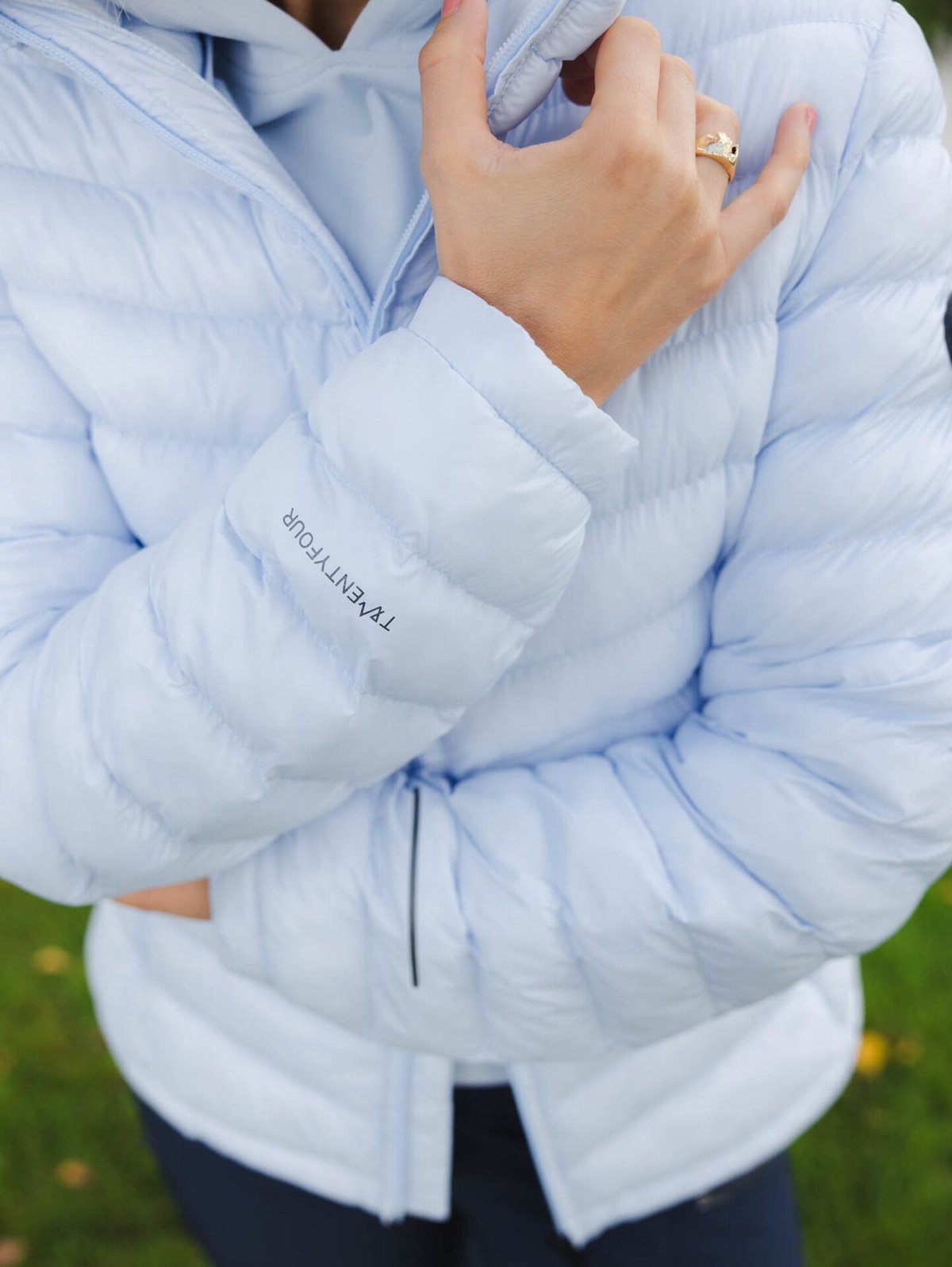 Twentyfour Nina CloMax Jakke Isblå