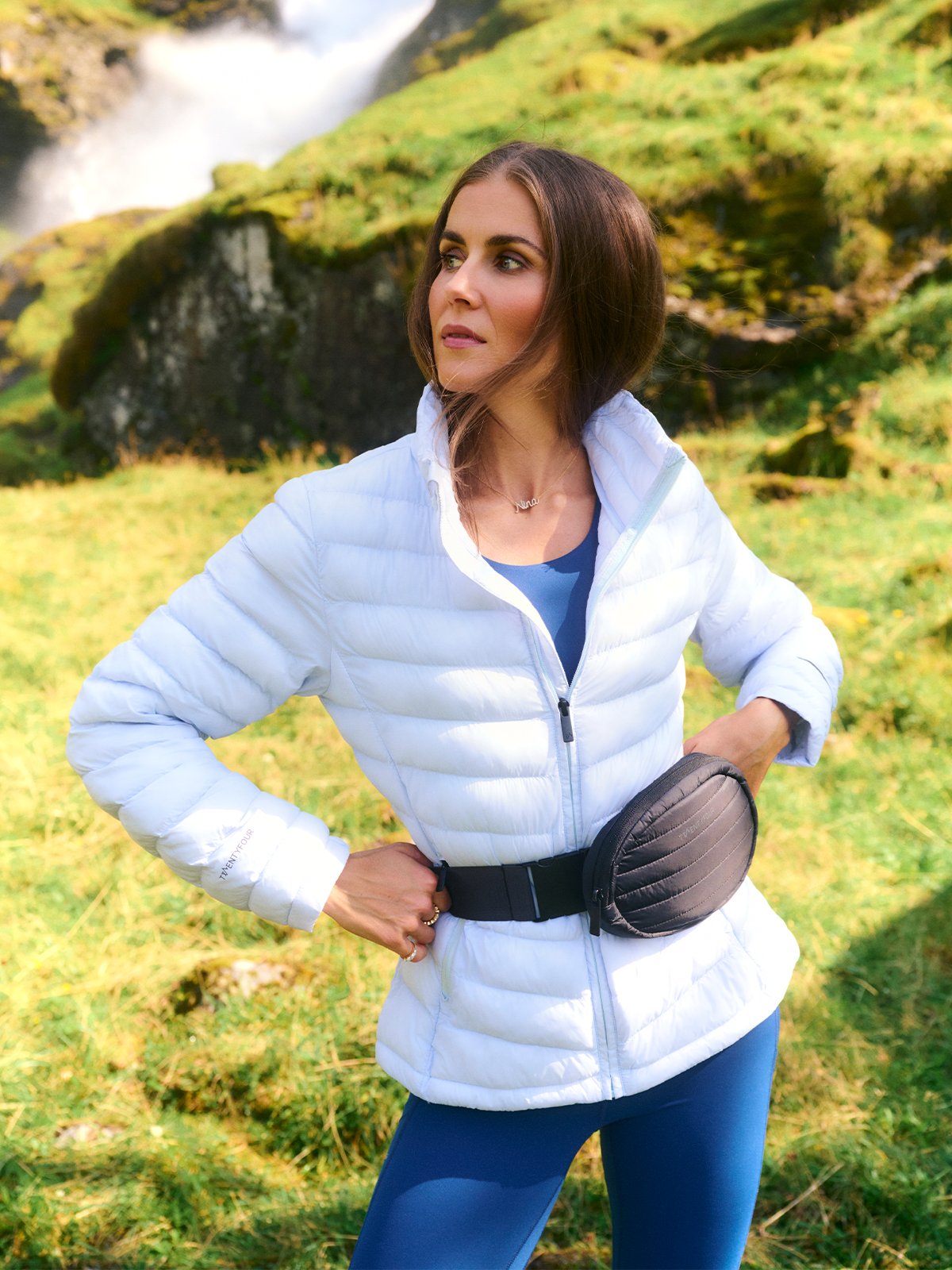 Twentyfour Nina CloMax Jakke Isblå