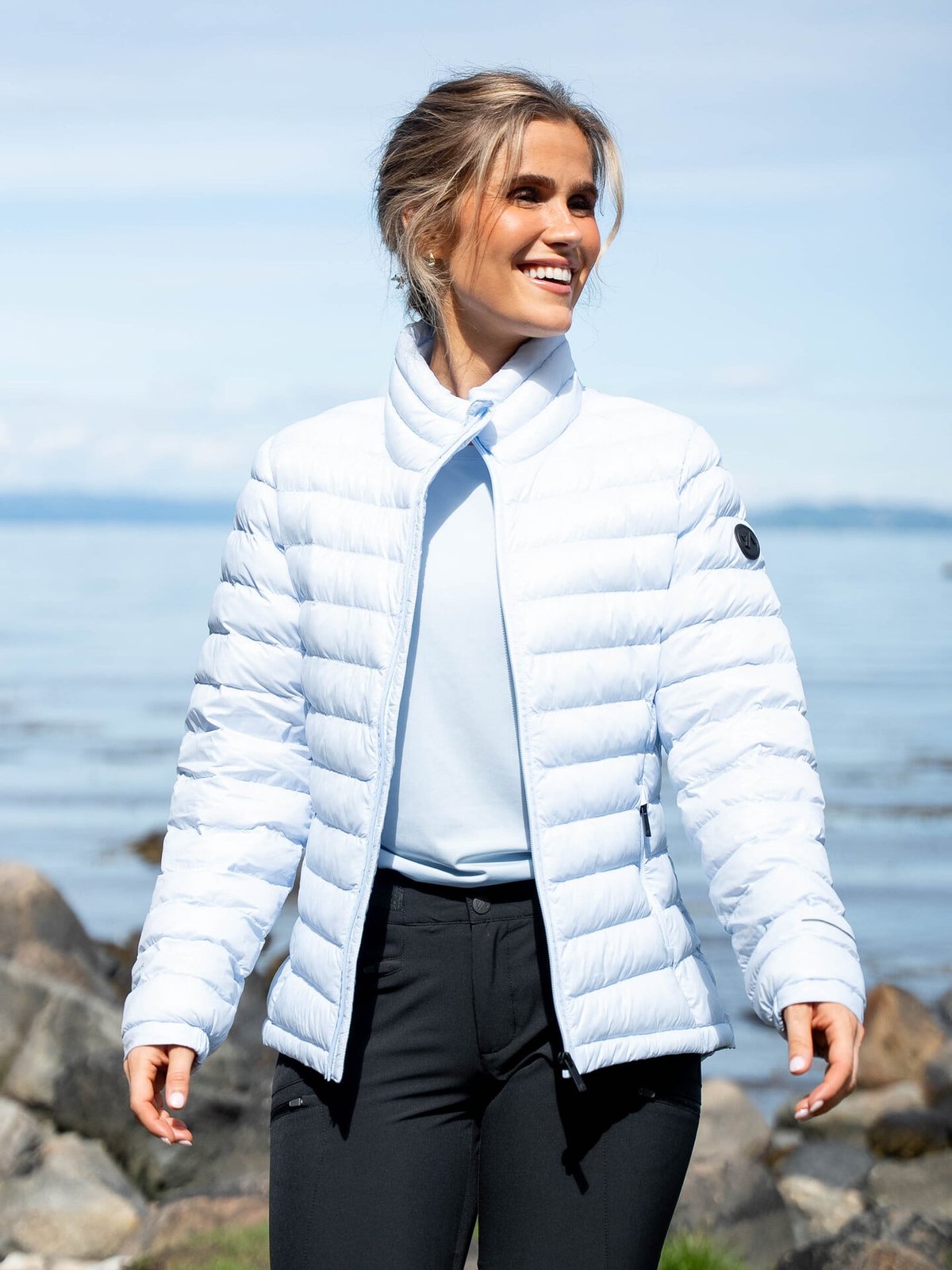 Twentyfour Nina CloMax Jakke Isblå