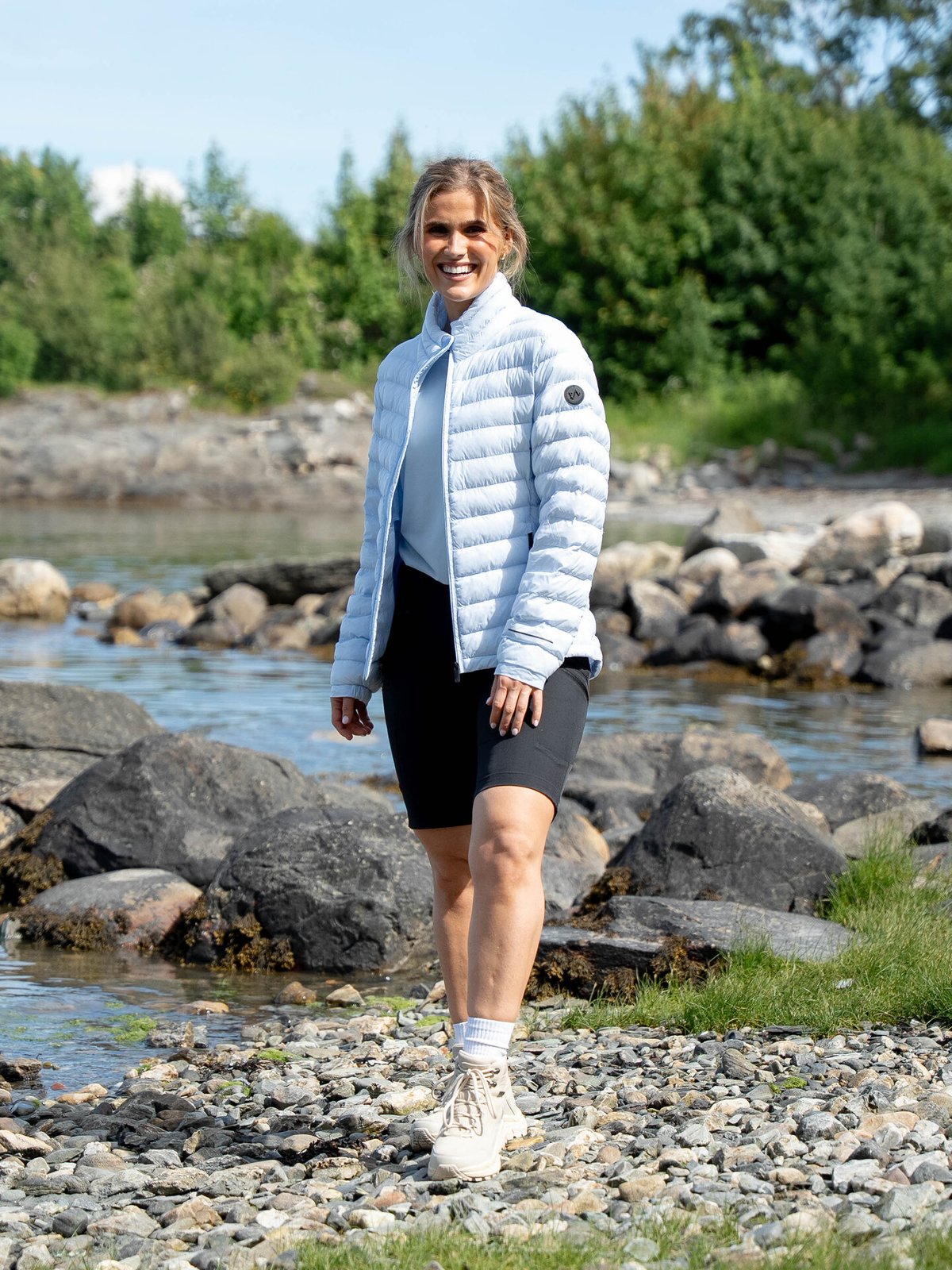 Twentyfour Nina CloMax Jakke Isblå