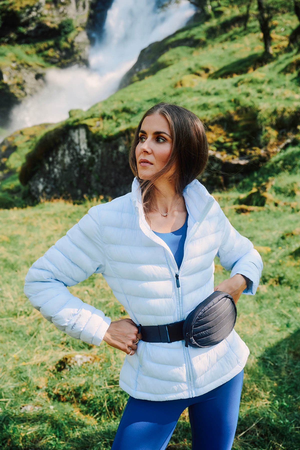 Twentyfour Nina CloMax Jakke Isblå