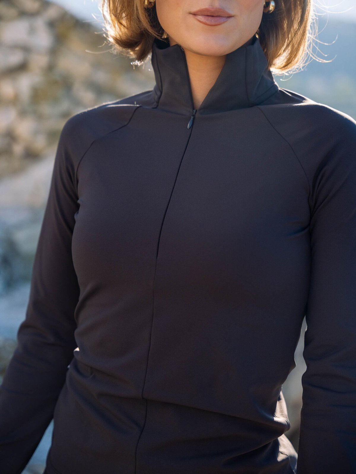 Twentyfour Nina Zip Fleece Skyggesort