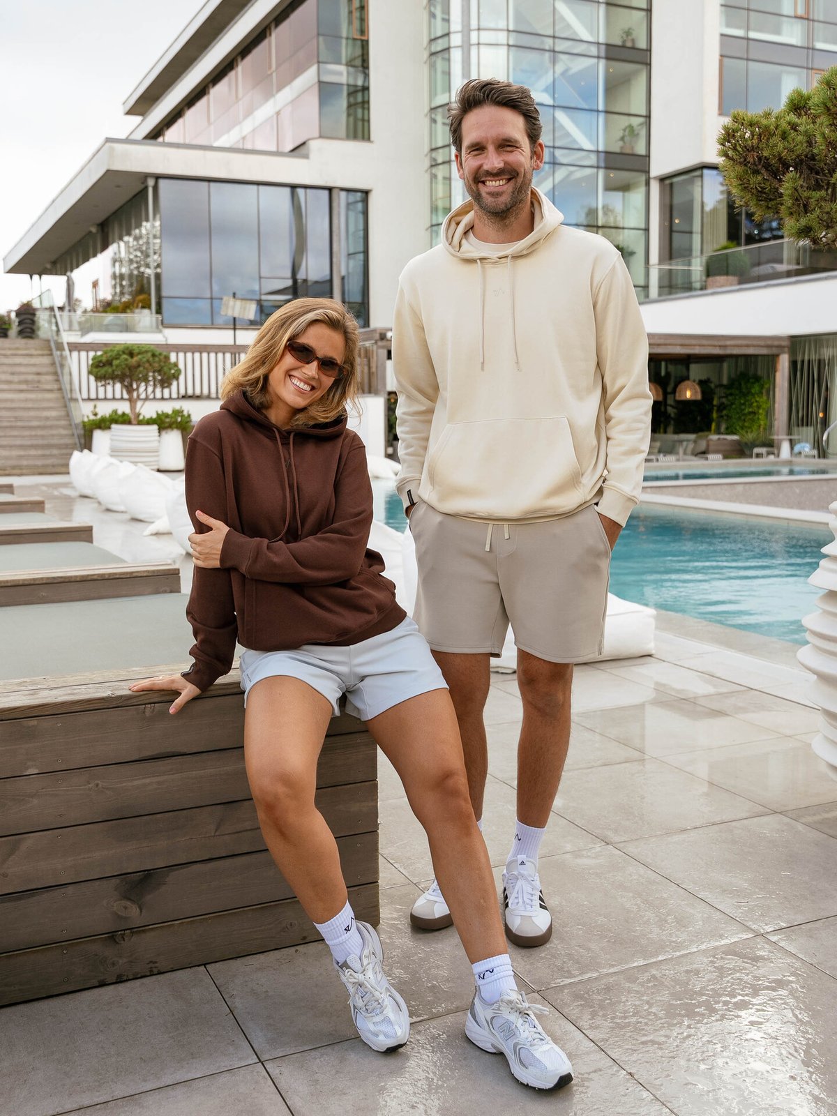 Twentyfour & Art Hoodie U Brun