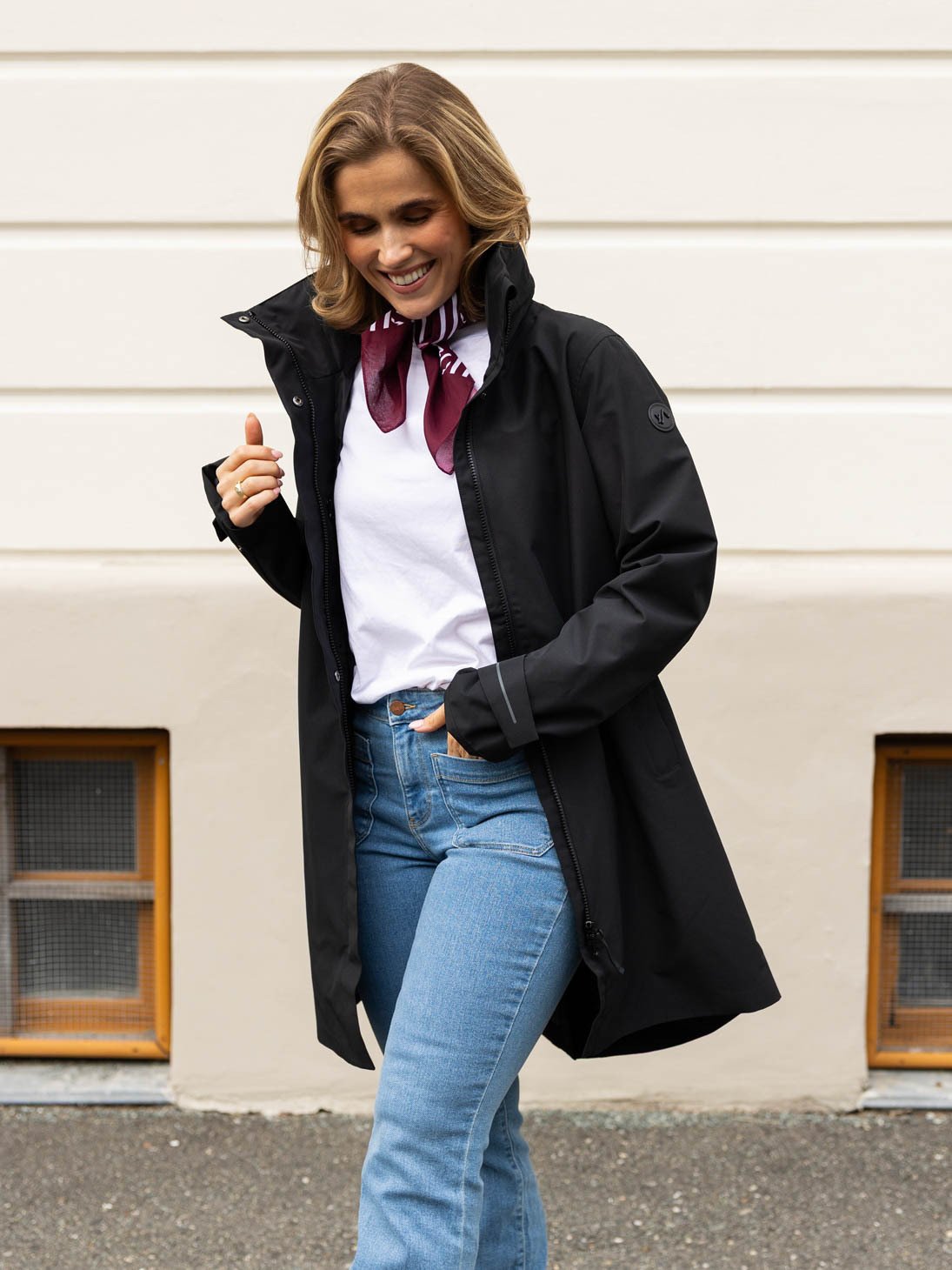 Twentyfour Mode Skallkåpe Sort