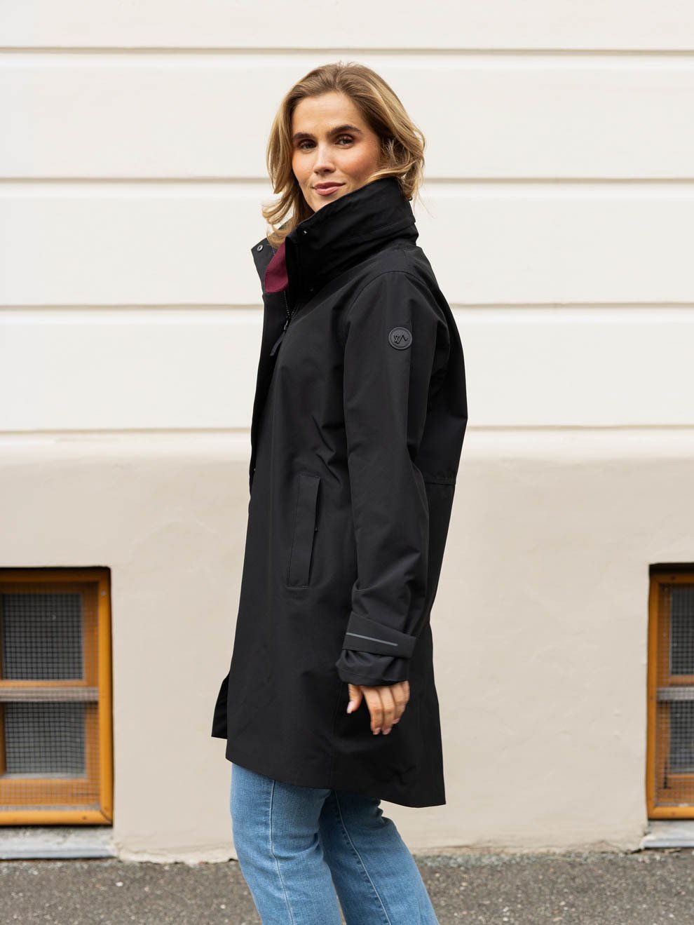 Twentyfour Mode Skallkåpe Sort