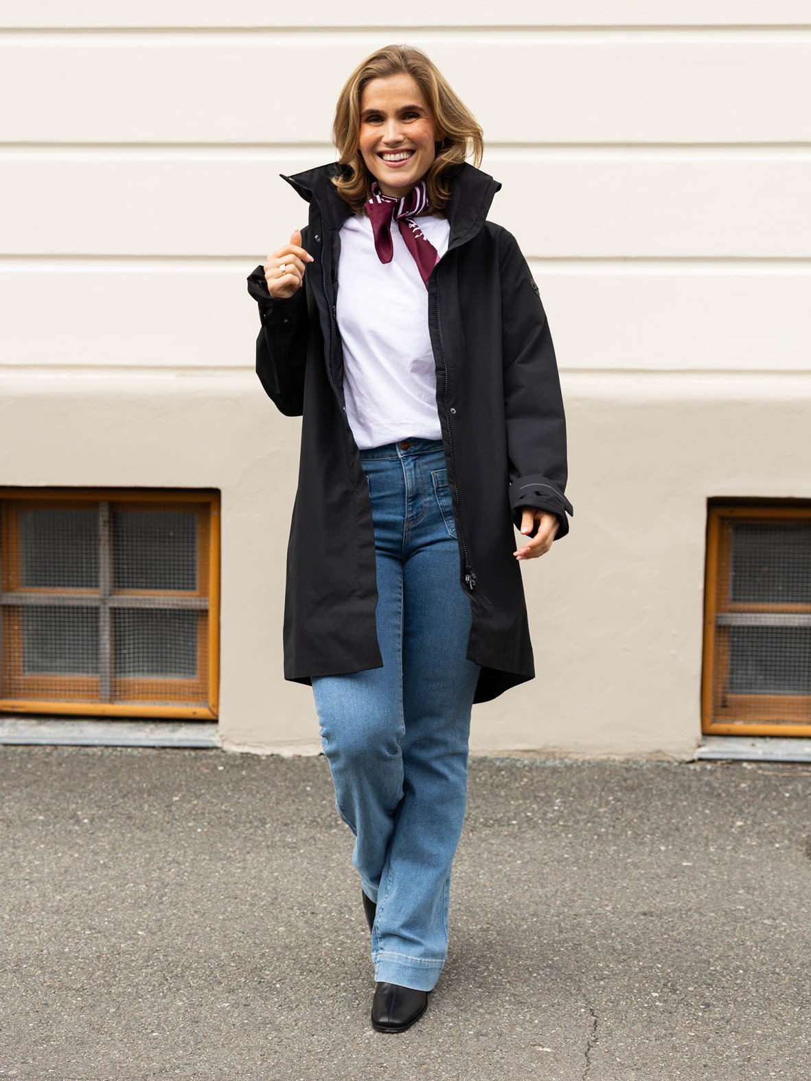 Twentyfour Mode Skallkåpe Sort