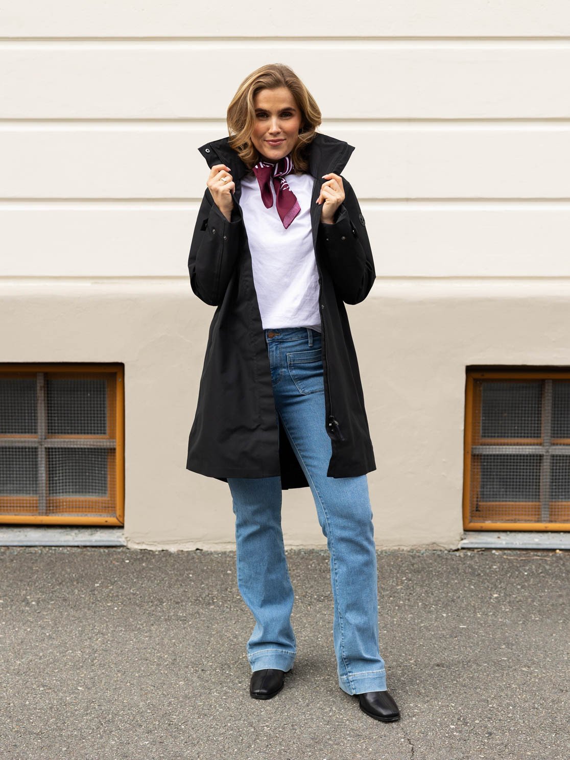Twentyfour Mode Skallkåpe Sort