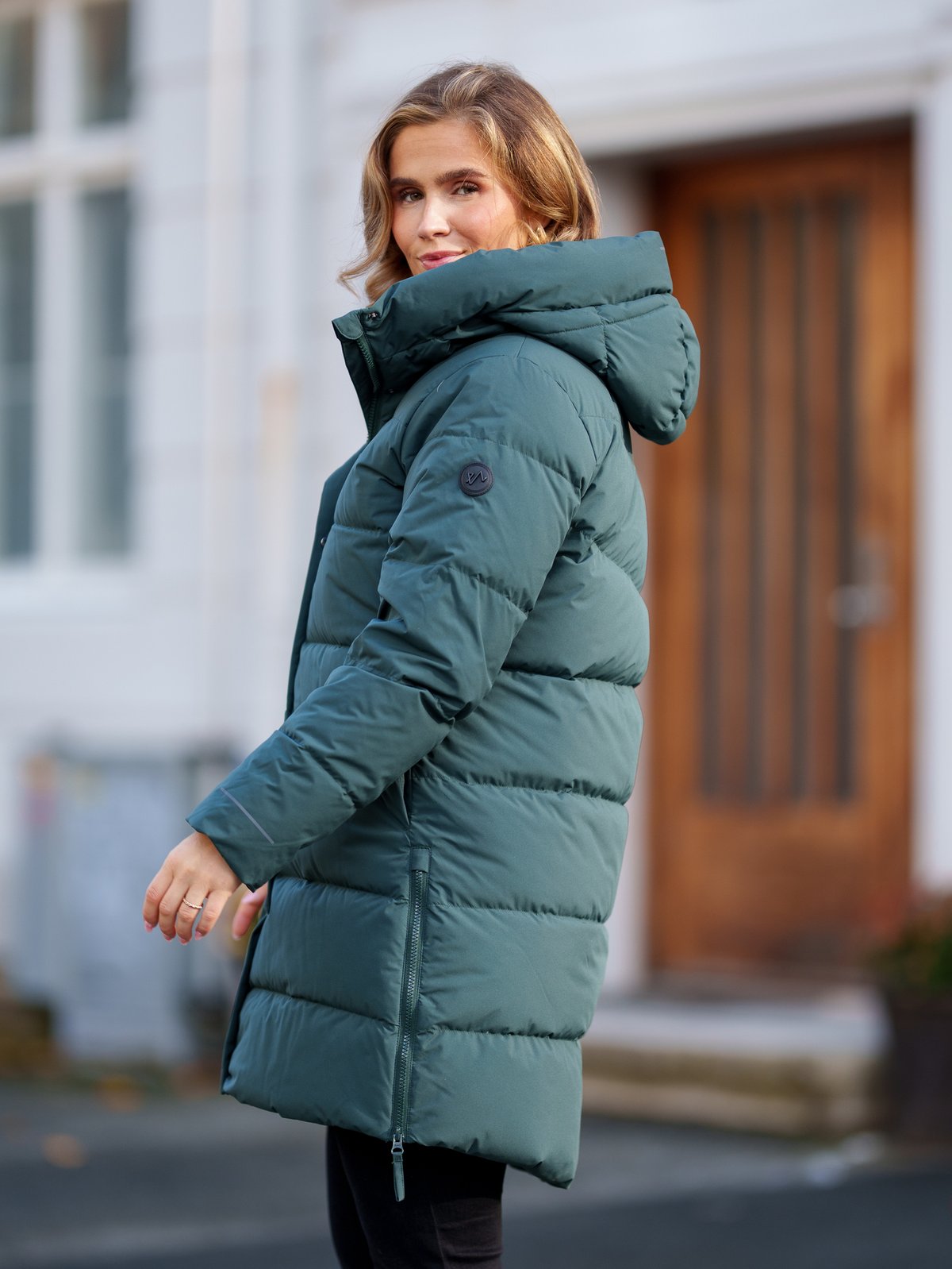 Twentyfour Mode Caya Dunparkas Dyp Grønn