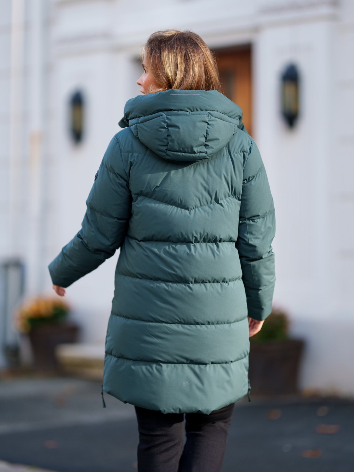 Twentyfour Mode Caya Dunparkas Dyp Grønn