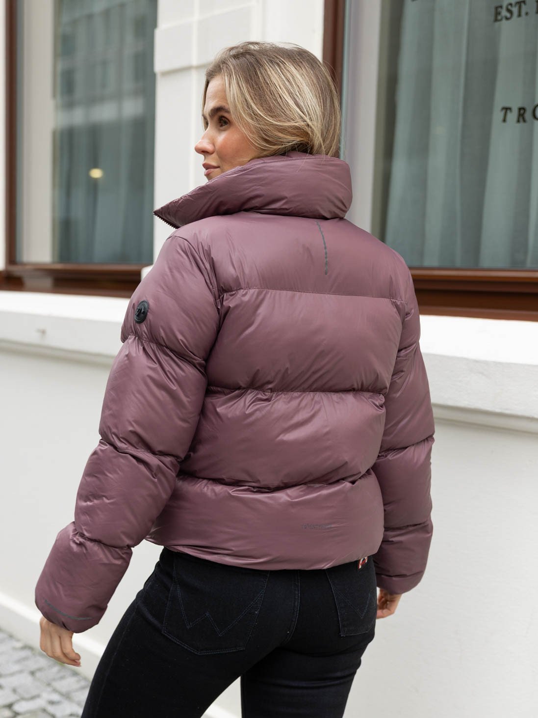 Twentyfour Mode Ava Puffy Jakke Kakao
