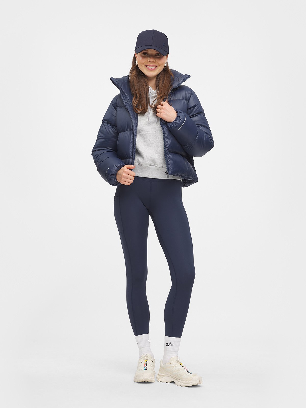 Twentyfour Mode Ava Puffy Jakke Marine
