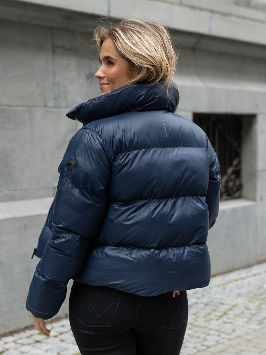 Twentyfour Mode Ava Puffy Jakke Marine