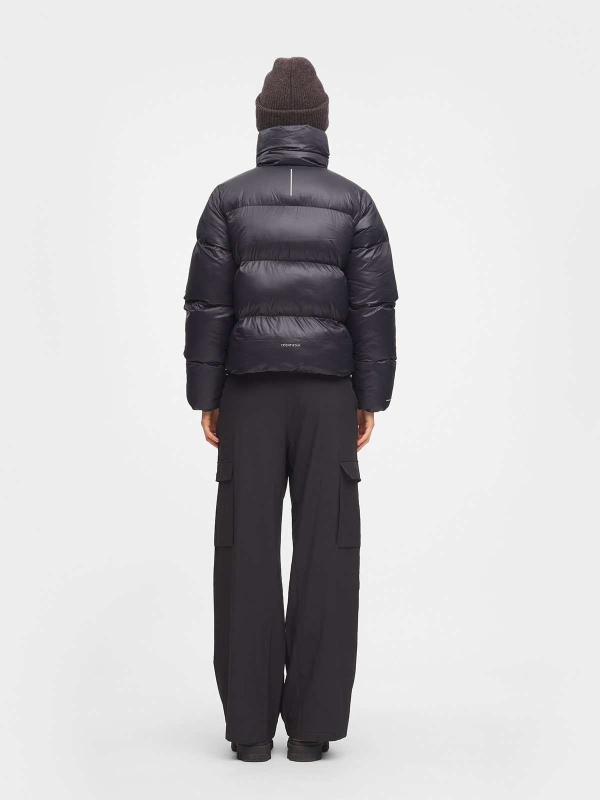 Twentyfour Mode Ava Puffy Jakke Sort