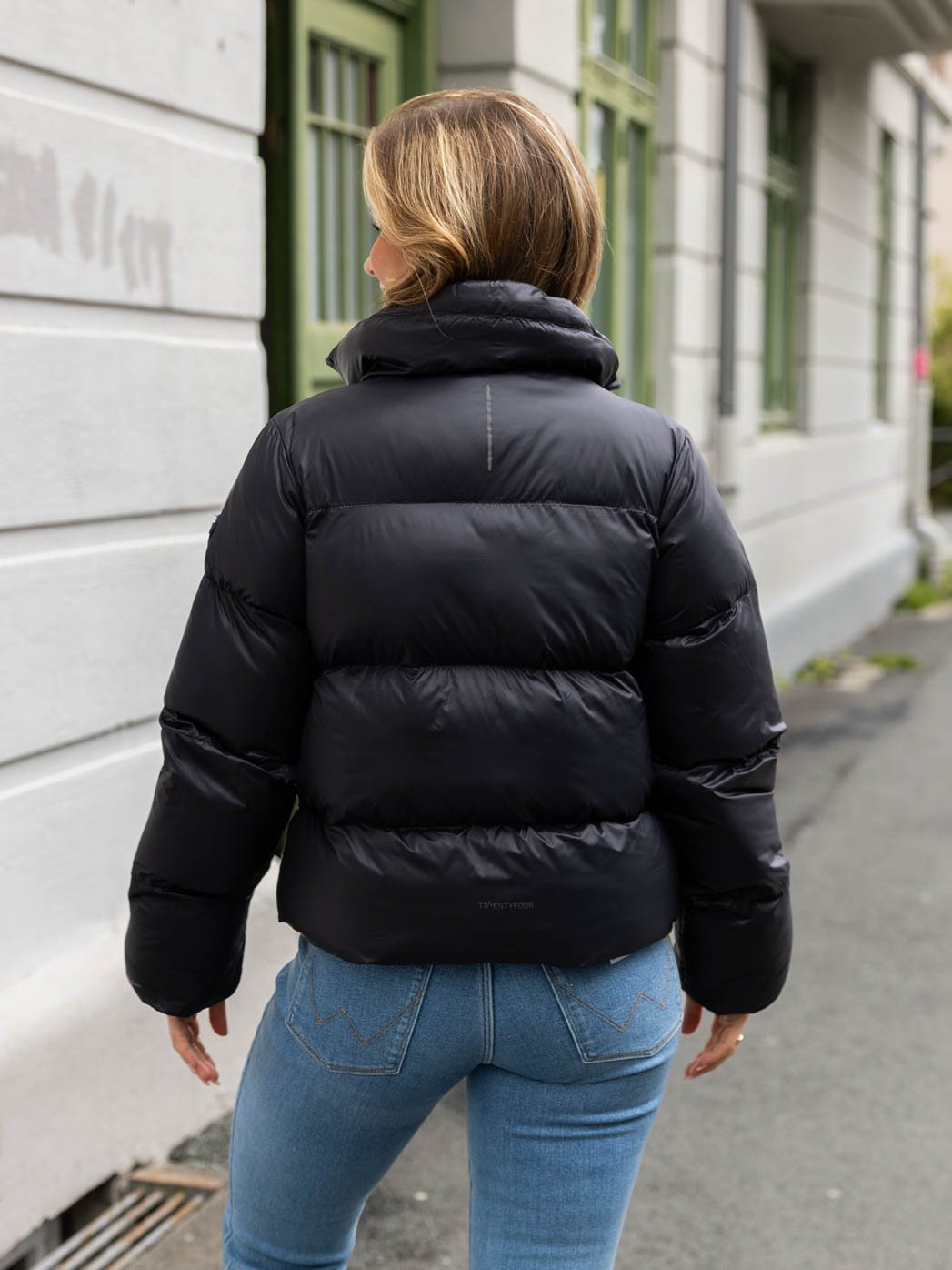 Twentyfour Mode Ava Puffy Jakke Sort