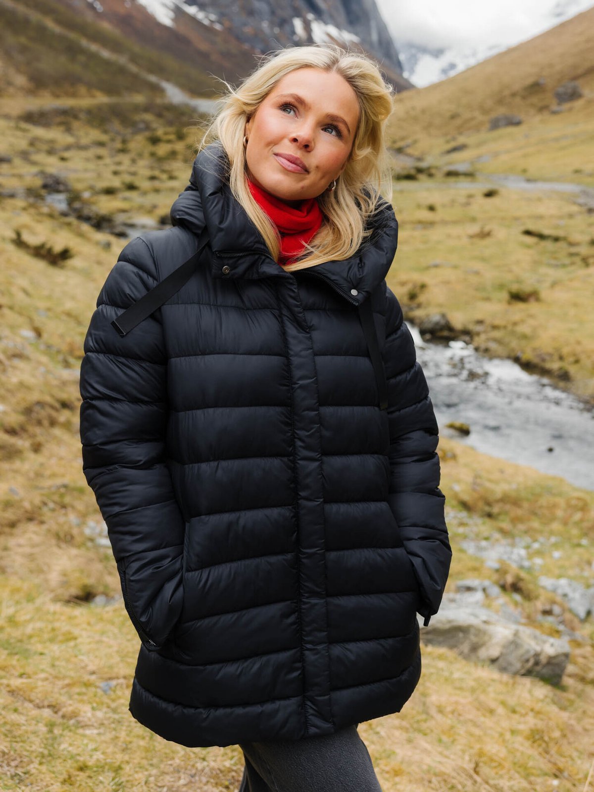 Twentyfour Mode Jane Clomax Jakke Sort