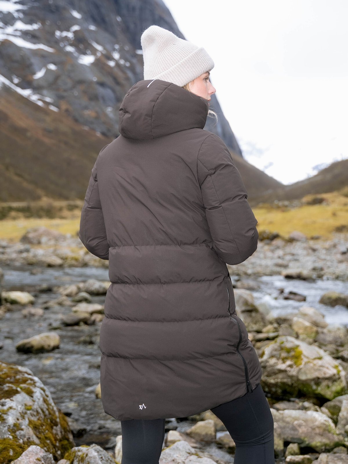 Twentyfour Mode Naia Down Parka Mørk brun
