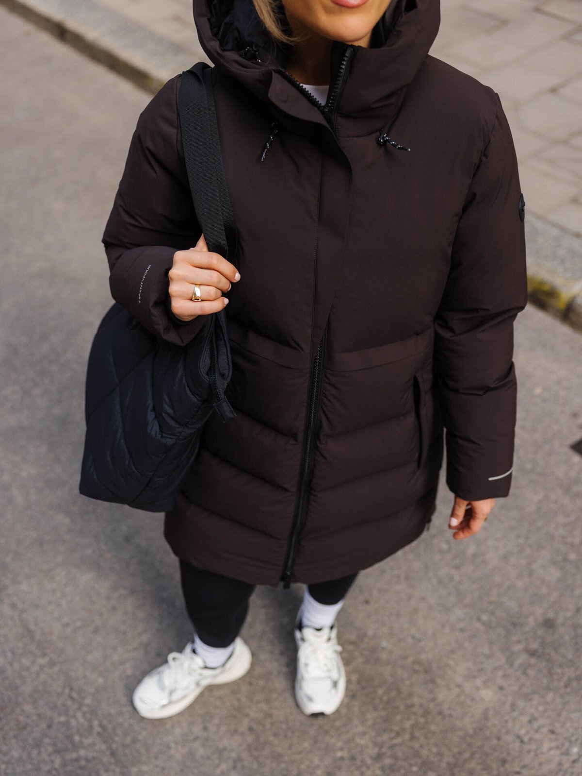 Twentyfour Mode Naia Down Parka Mørk brun
