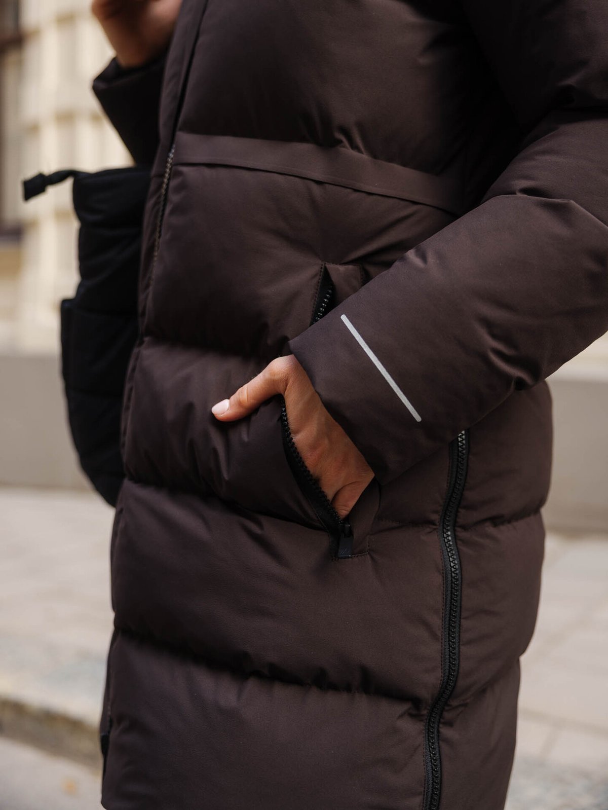 Twentyfour Mode Naia Down Parka Mørk brun