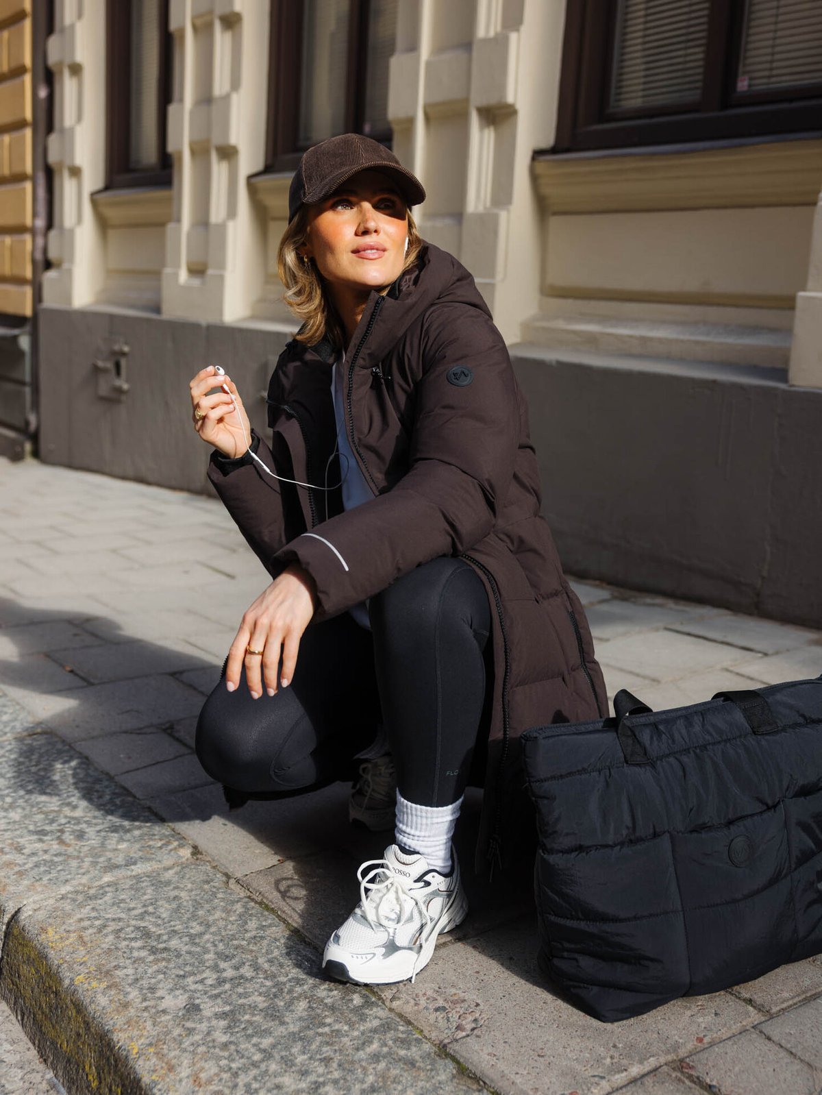 Twentyfour Mode Naia Down Parka Mørk brun