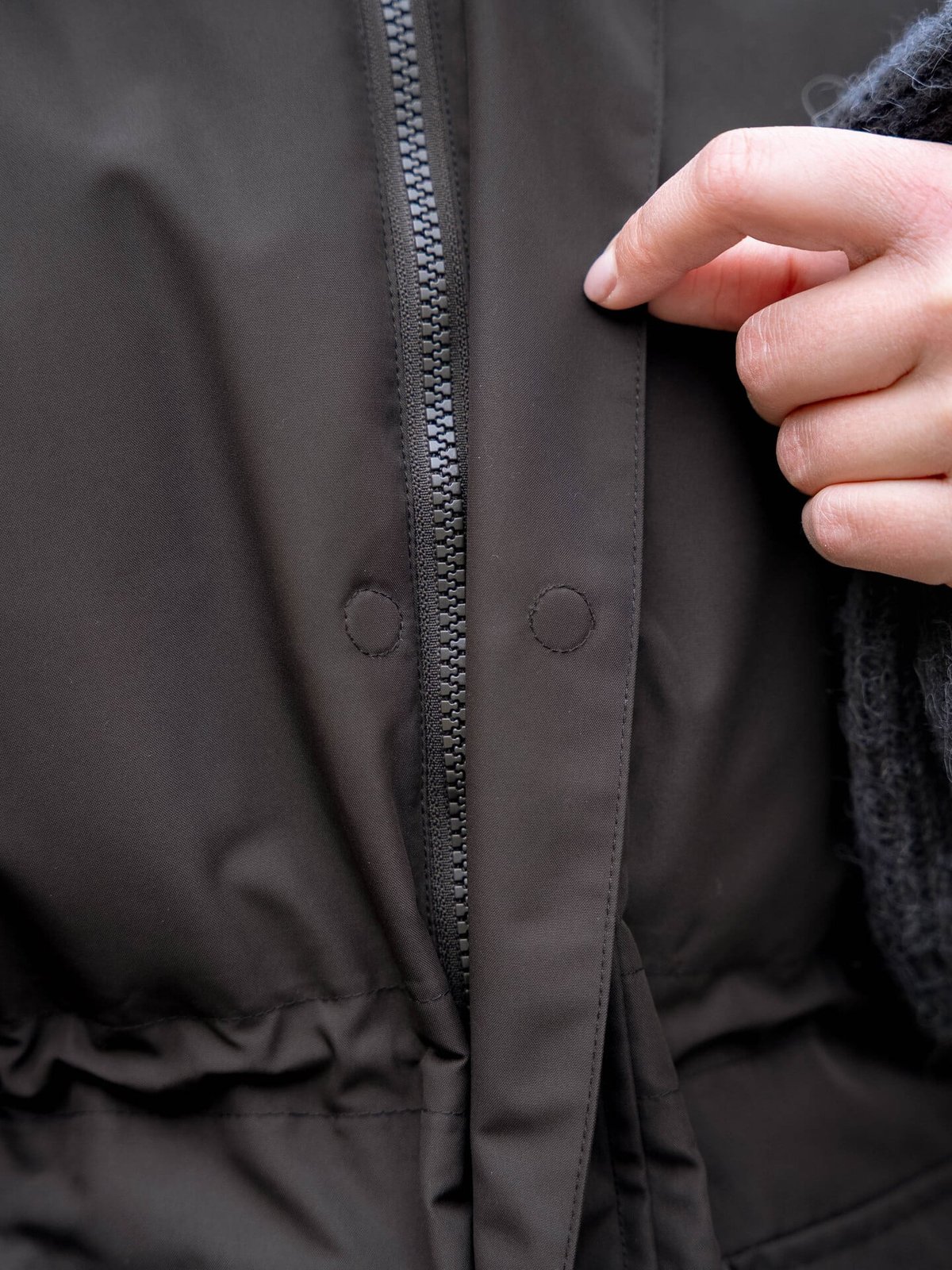 Twentyfour Aurora Anja Parka Mørk Brun