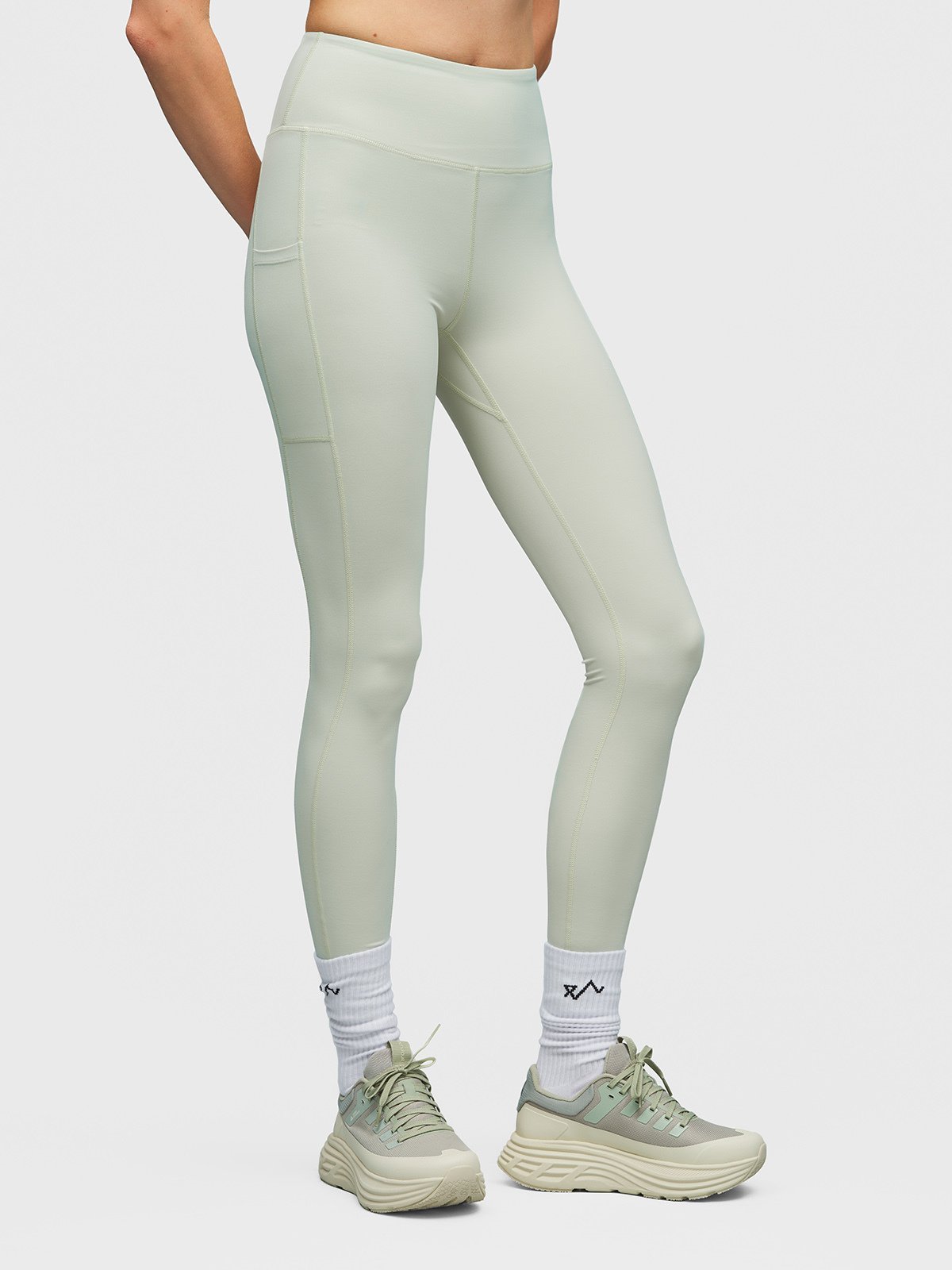 Twentyfour Flow Active Tights Støvet mint