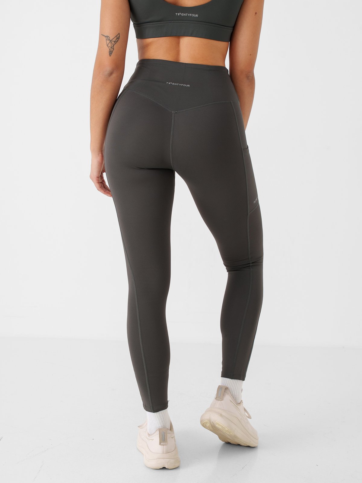 Twentyfour Flow Warm Tights Antrasitt