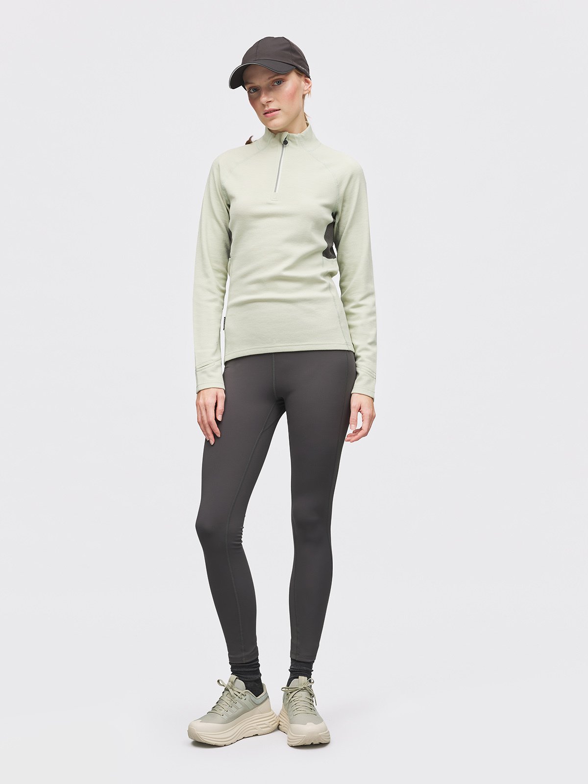 Twentyfour Flow Warm Tights Antrasitt