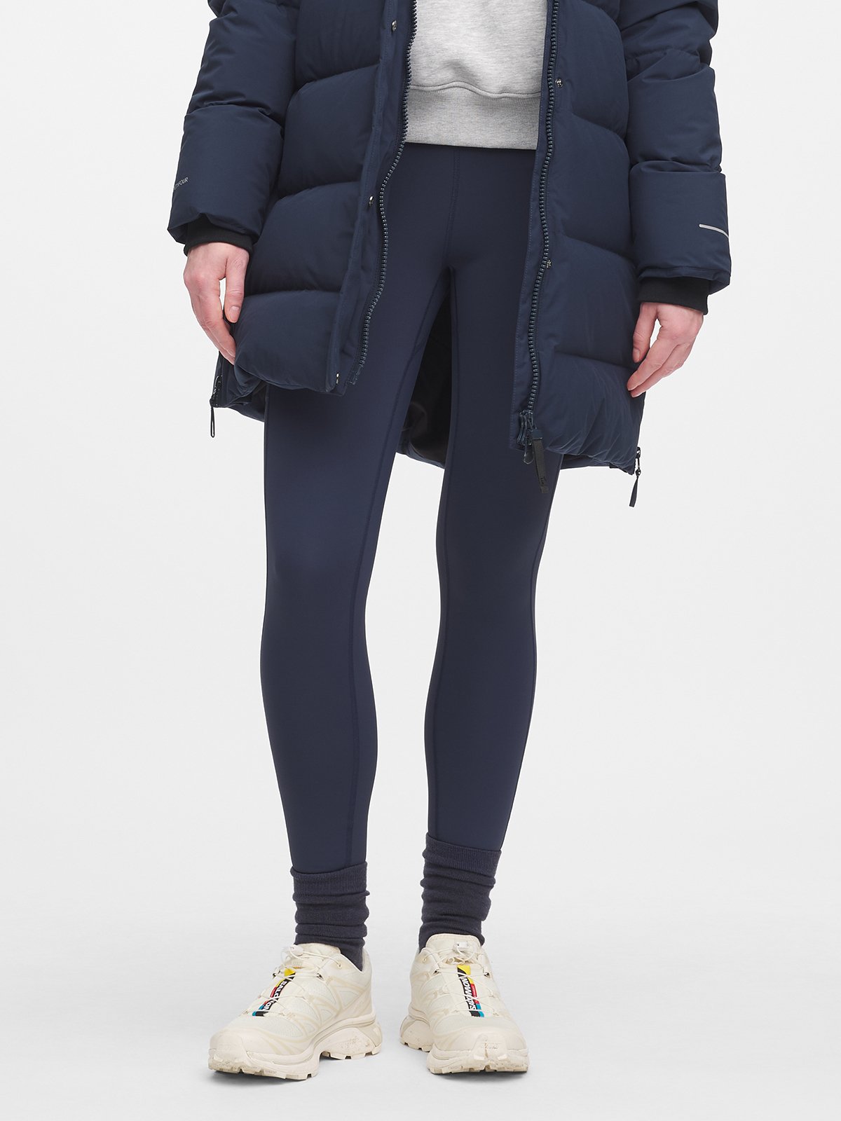 Twentyfour Flow Warm Tights Blå