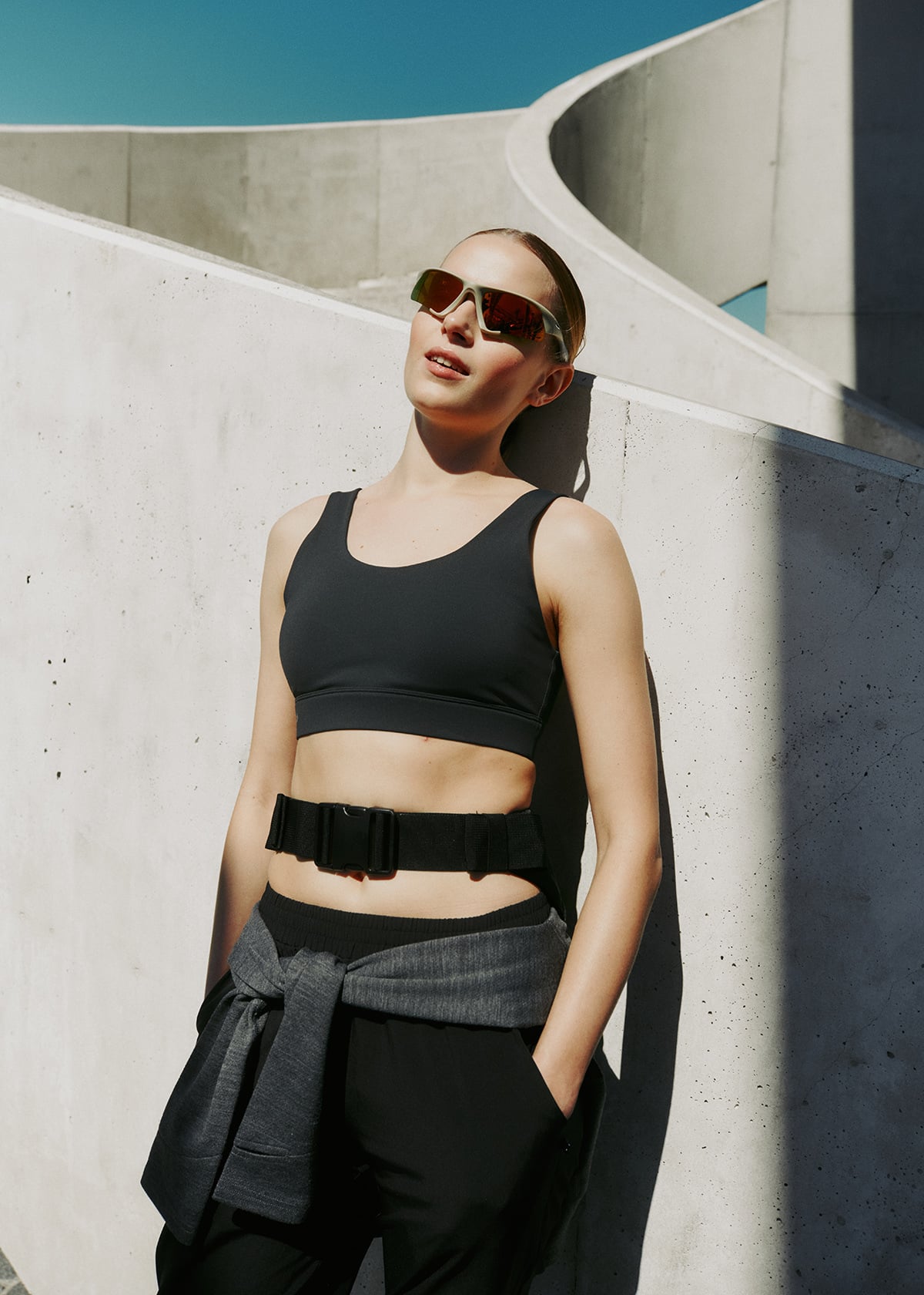 Twentyfour Flow Sportsbra Antrasitt