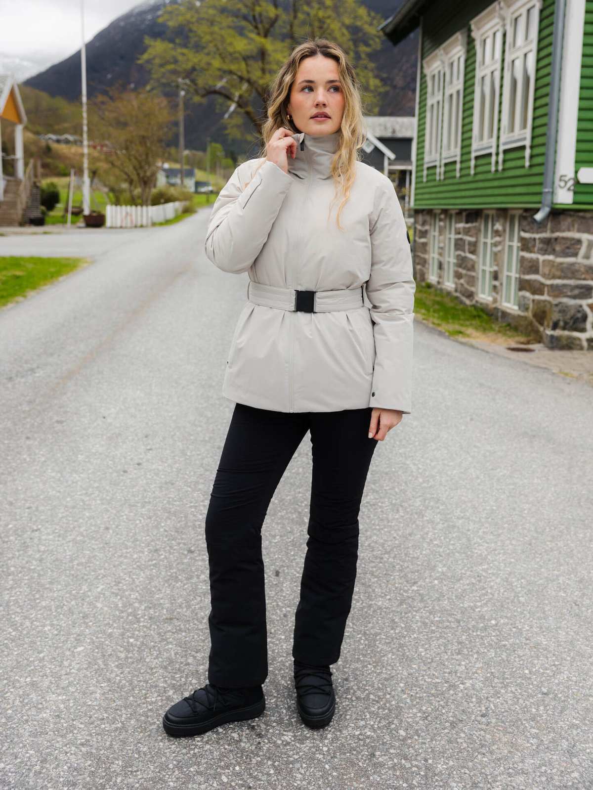Twentyfour Aurora CloMax jakke Varm Grå