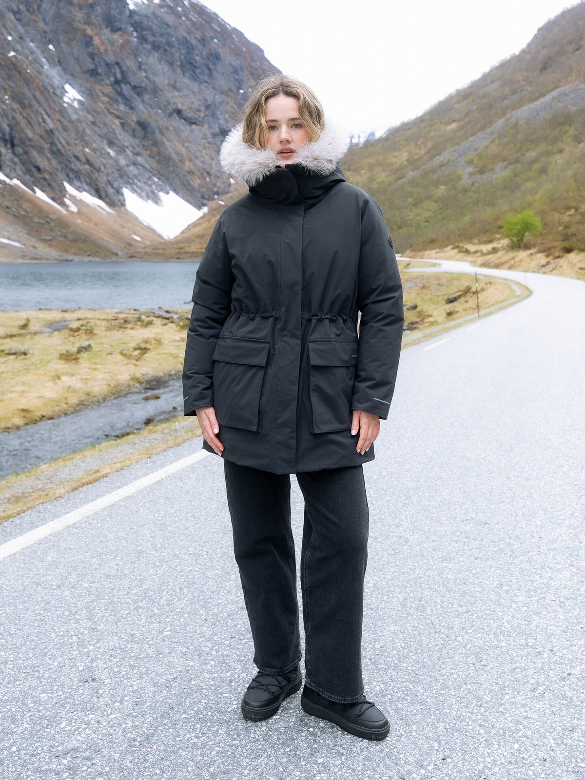 Twentyfour Mode Aida Parkas Sort