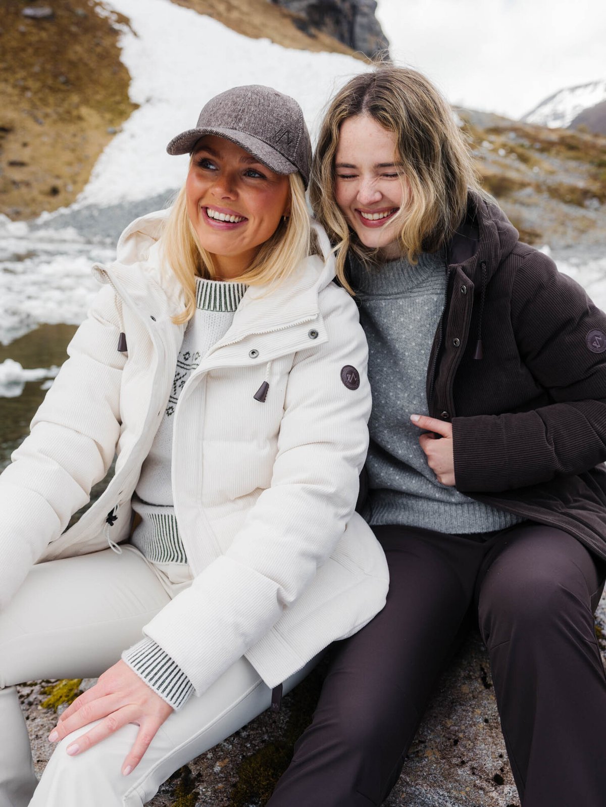 Twentyfour Legacy Clomax Cord Jakke Gråhvit