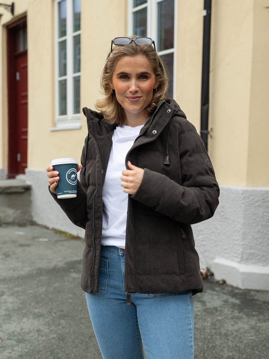 Twentyfour Legacy Clomax Cord Jakke Mørk Brun