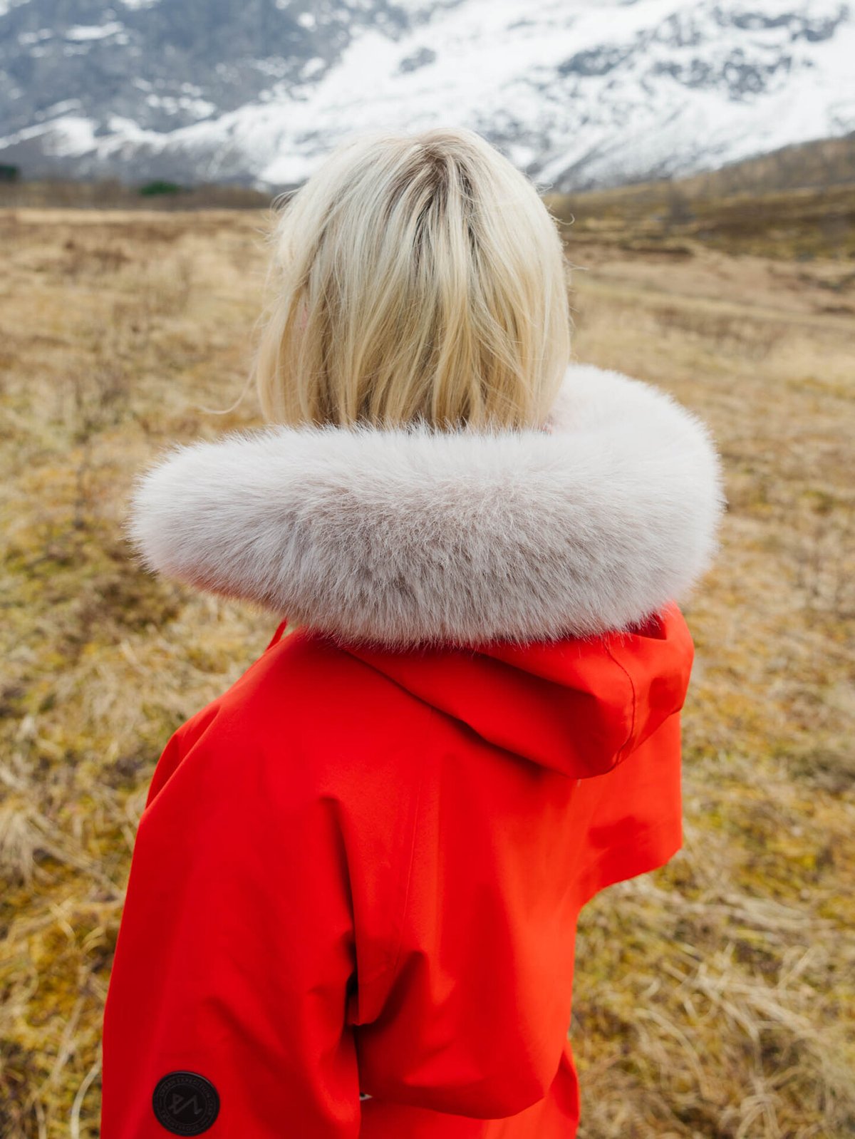 Twentyfour Legacy Saga Shell Anorak Klar rød