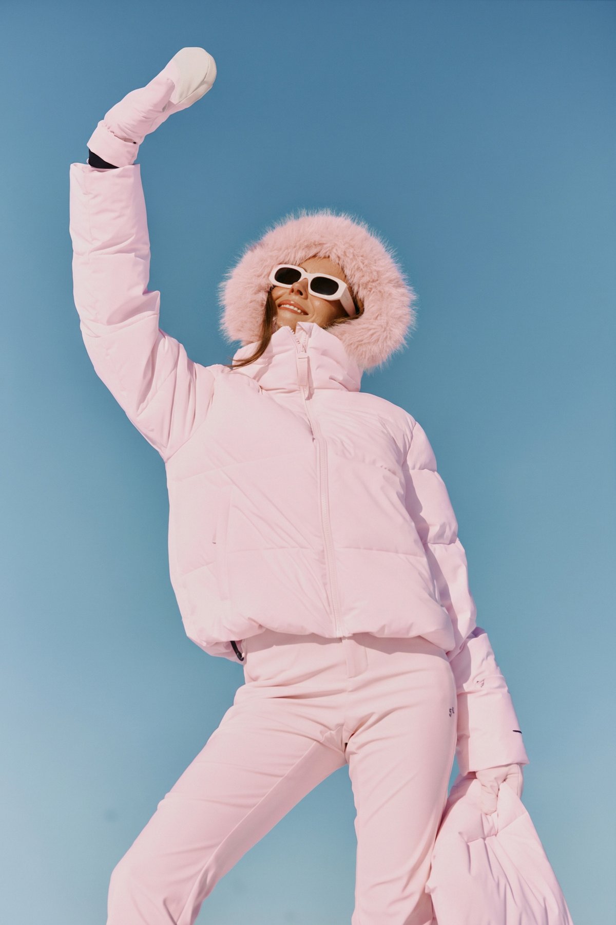 Twentyfour Nina Resort Puffer Lys rosa