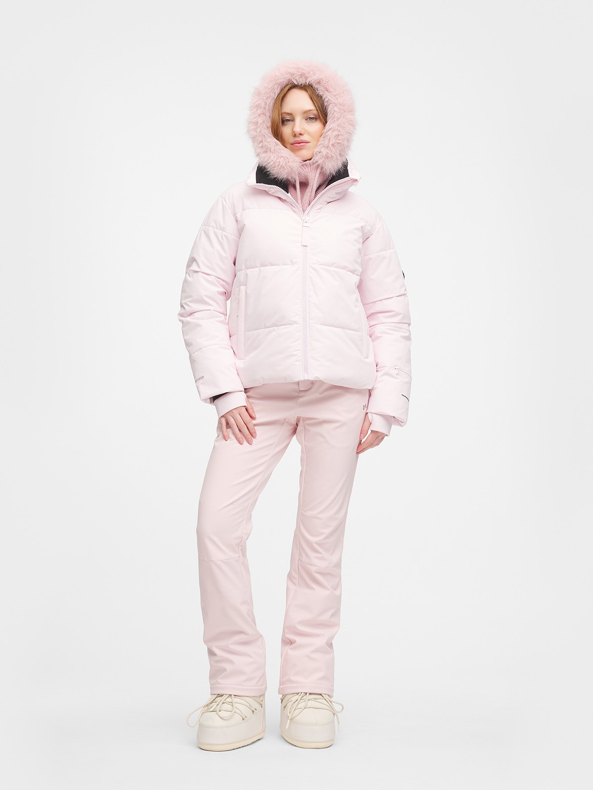 Twentyfour Nina Resort Puffer Lys rosa