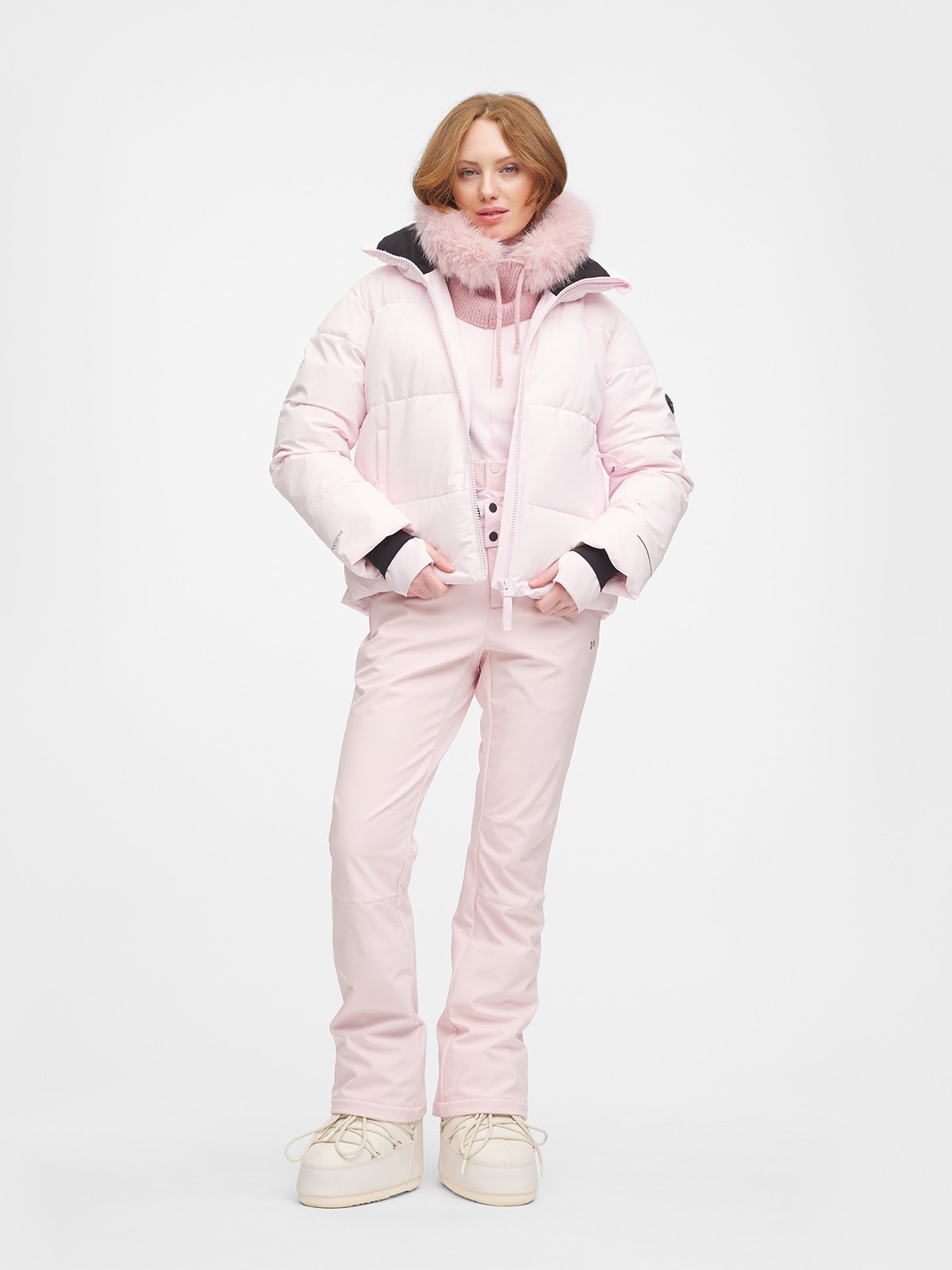 Twentyfour Nina Resort Puffer Lys rosa