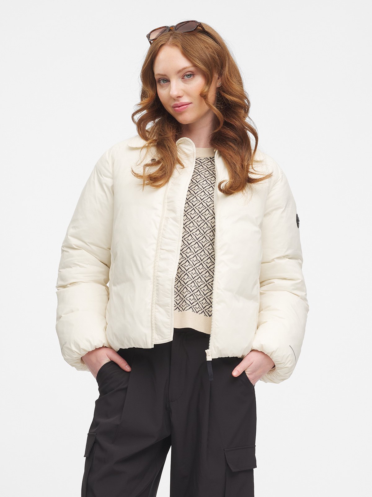 Twentyfour Mode Flex Warm Jakke Gråhvit