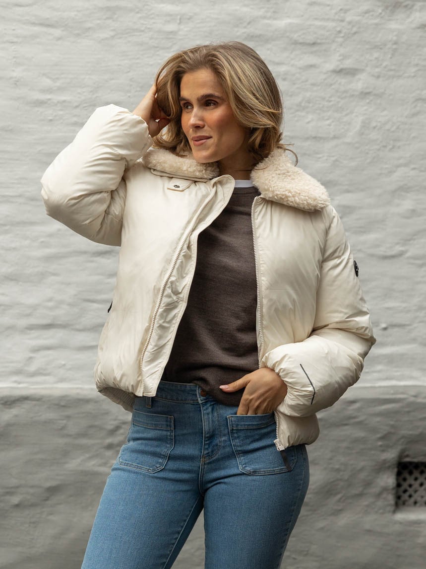 Twentyfour Mode Flex Warm Jakke Gråhvit