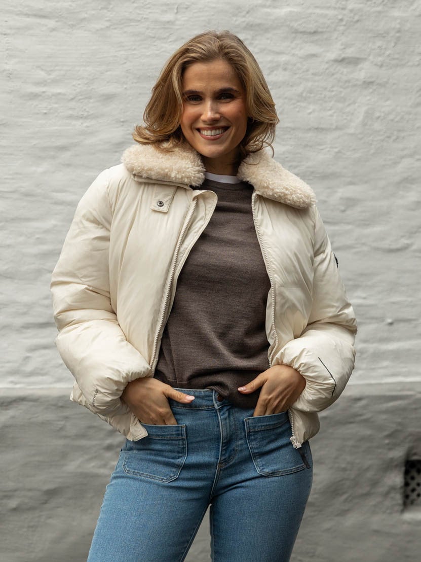 Twentyfour Mode Flex Warm Jakke Gråhvit