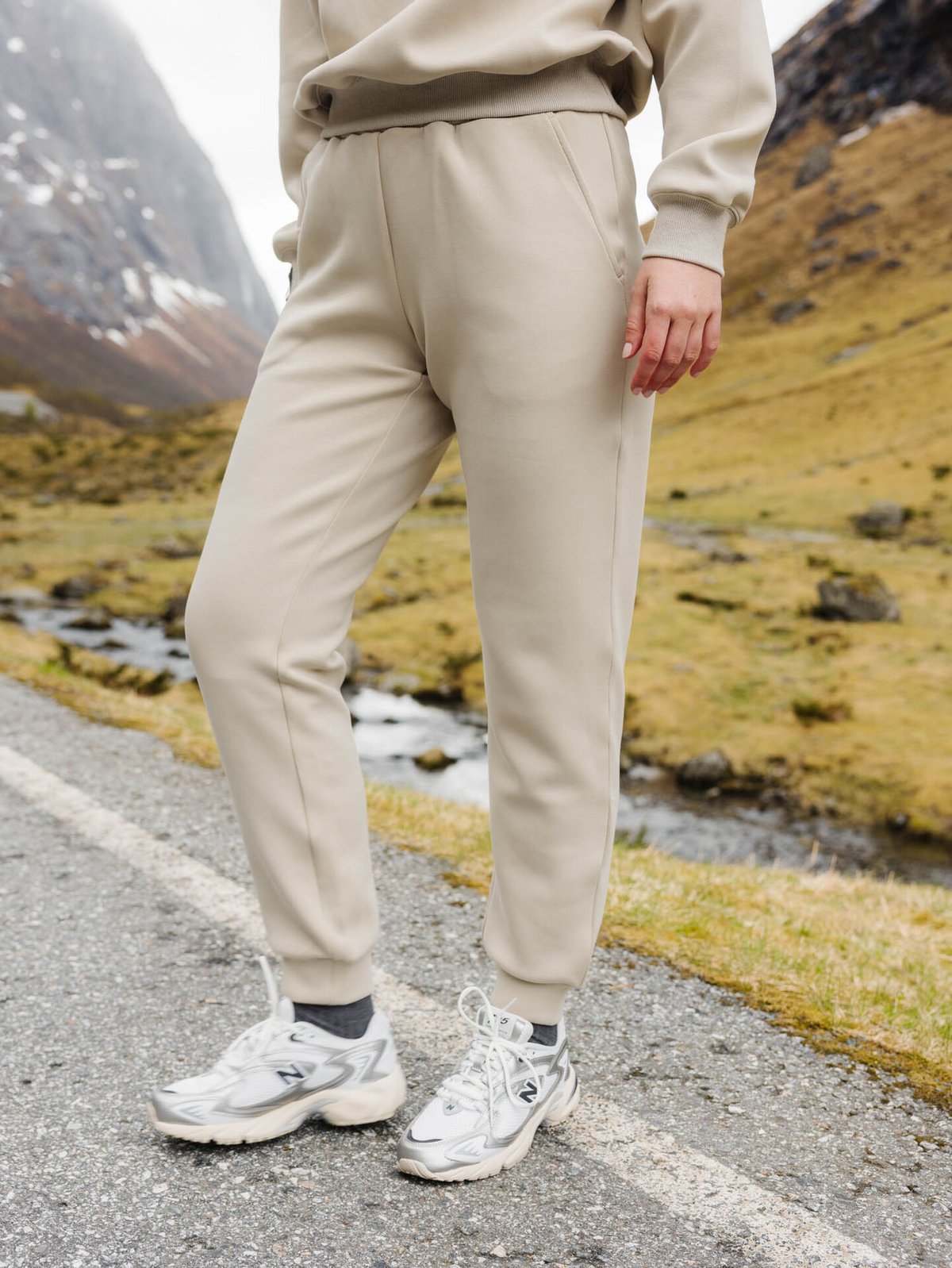 Twentyfour Mode Vivi Sweatpant Varm Grå