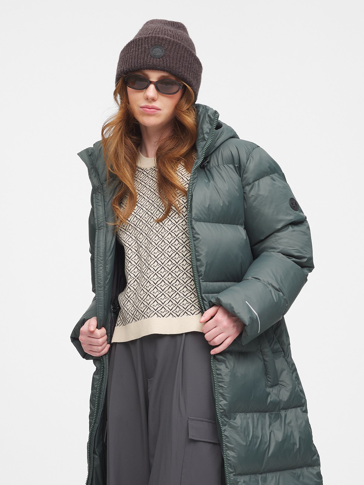 Twentyfour Mode Vivi Parkas Dyp Grønn