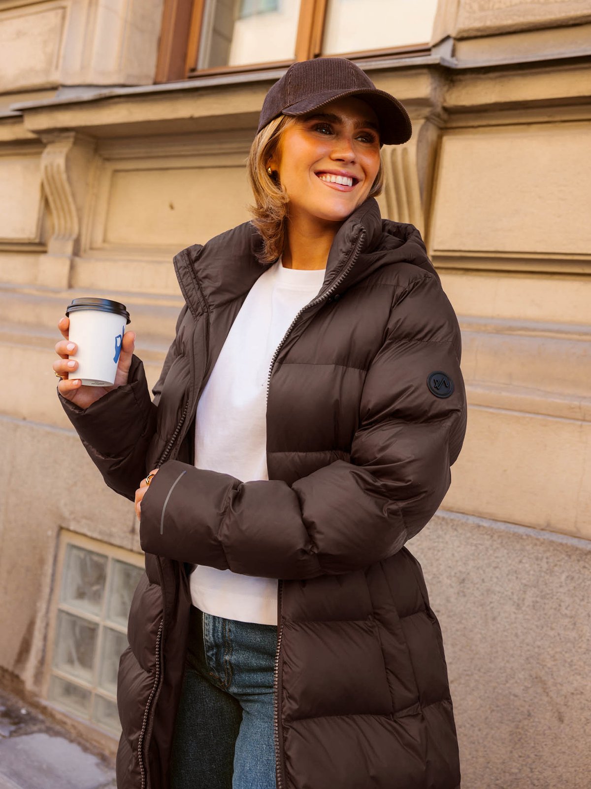 Twentyfour Mode Vivi Parkas Mørk Brun