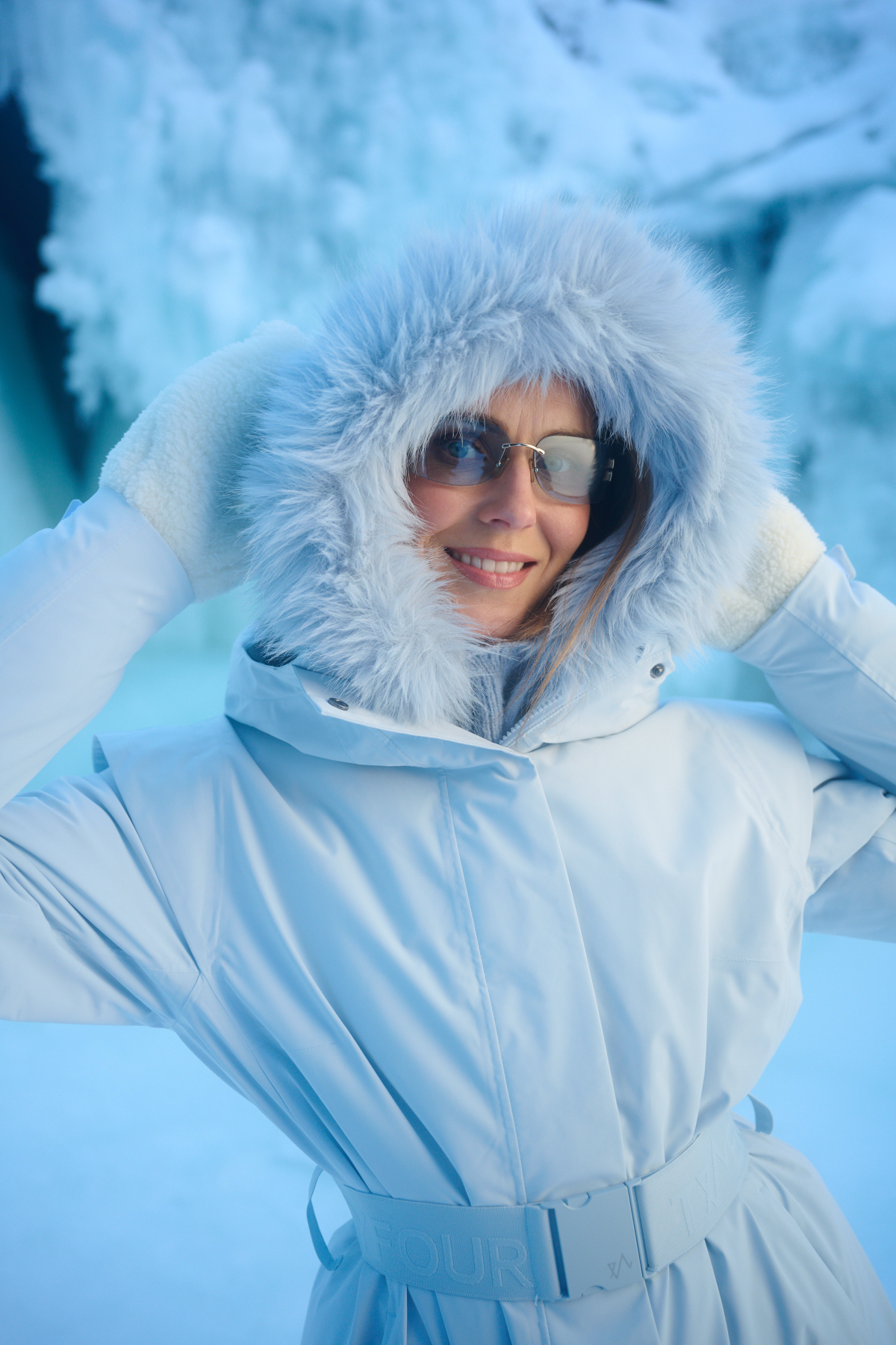 Twentyfour Nina Resort Balaclava Lys Blå