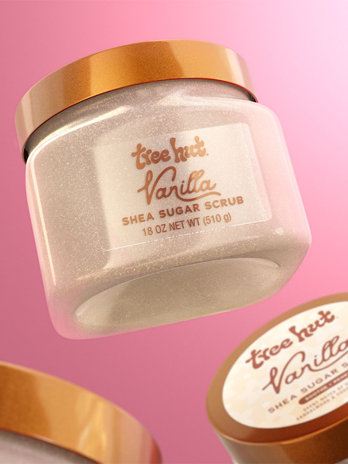 Tree Hut Shea Sugar Scrub Vanilla 510 gram Flerfarget