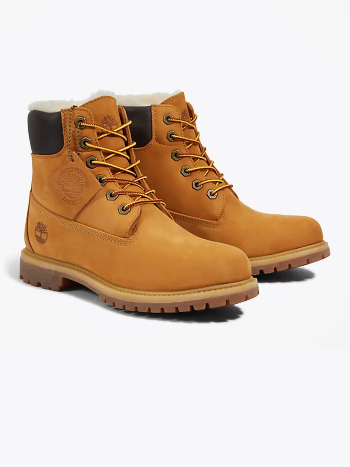 Timberland 6 inch Premium Shearling Lined Waterproof Boot Yellow